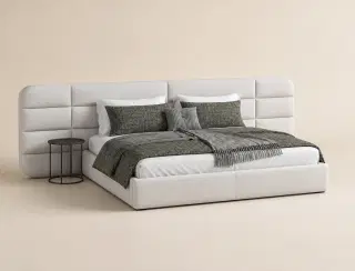 C118 Bread Upholstered Bed 4
