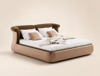 C105 Twin-Ear Upholstered Bed 4