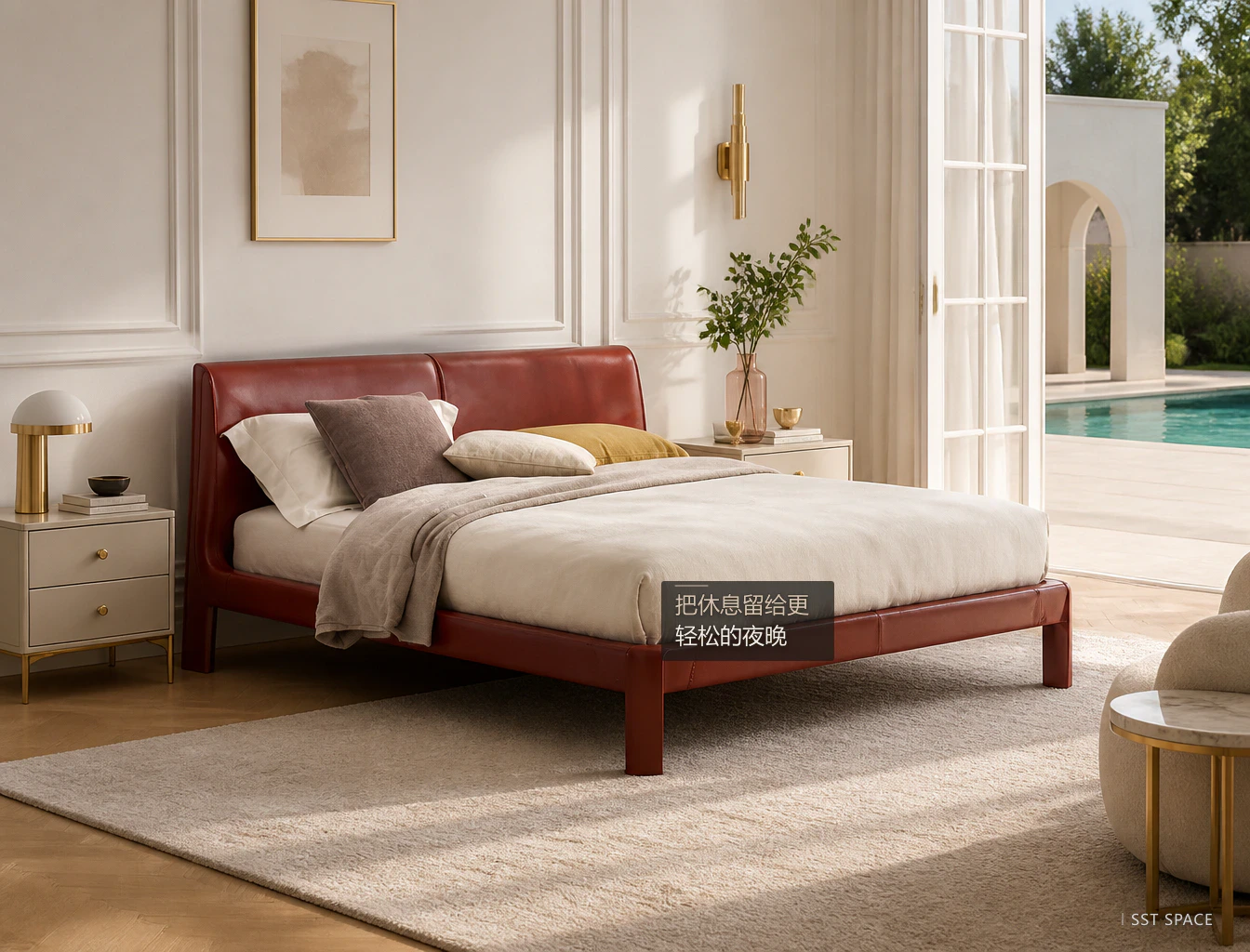 C113 Cassina Cab Night Bed 10