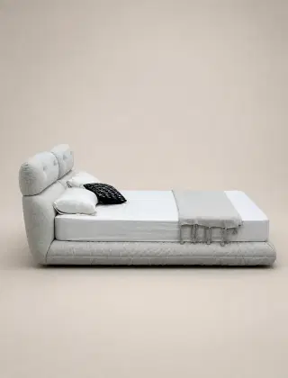 C035 Libra Fabric Upholstered Bed 6