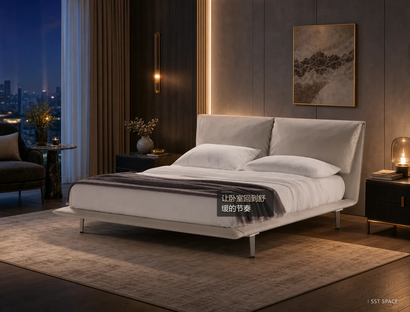 C052 Floating Elephant-Ear Bed 10