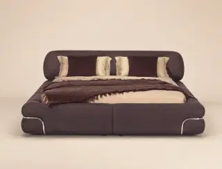 C091 Framed Upholstered Bed 2
