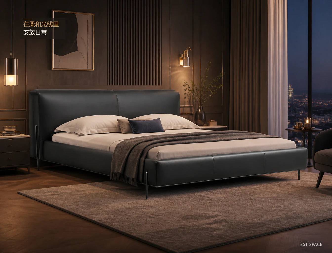 C087 Black Warrior Bed 8