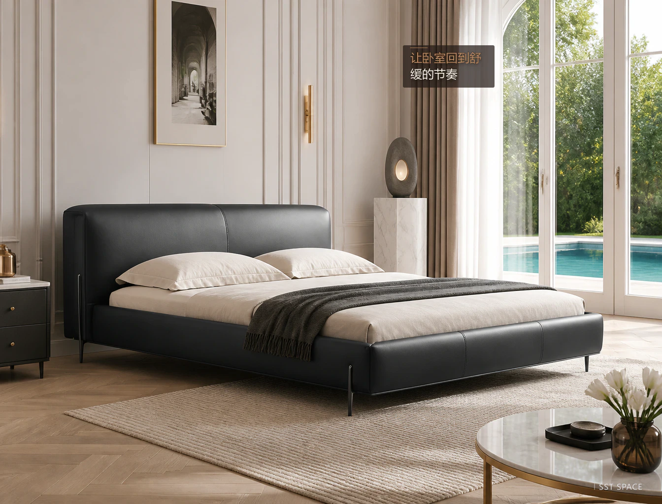 C087 Black Warrior Bed 9