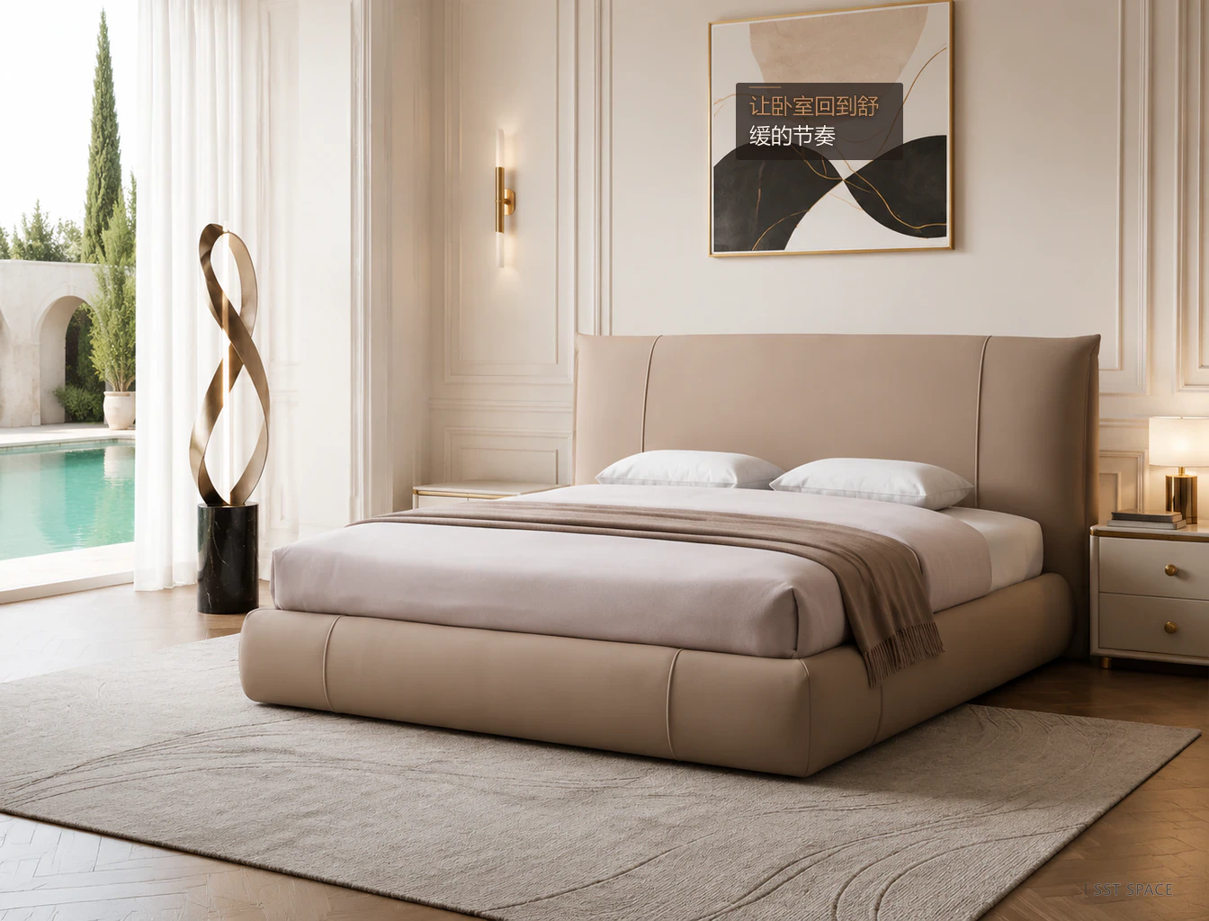 C073 Queen Bed 9
