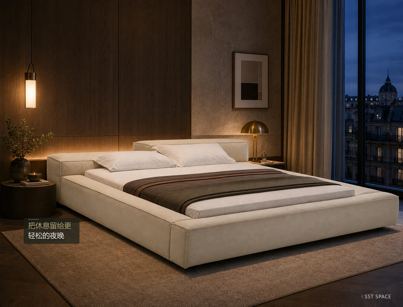 C071 Tofu Block Bed 5