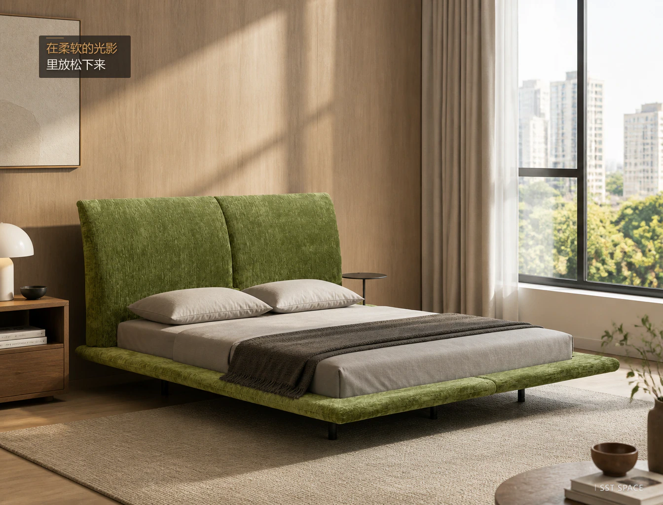 C062 Floating Petal Bed 11