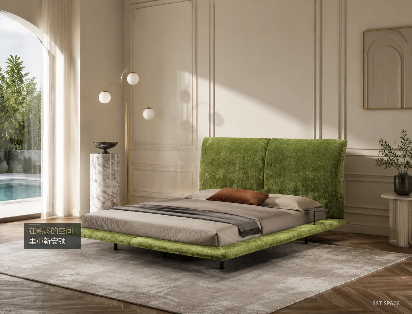 C062 Floating Petal Bed 13