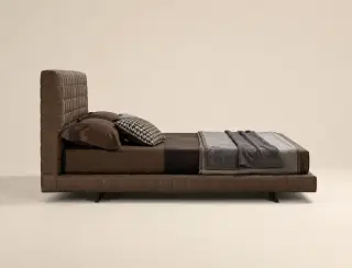 C026 Checkerboard Upholstered Bed 4