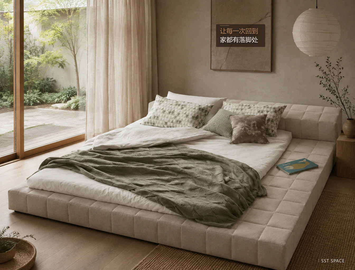 C054 Tatami Bed 8