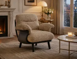 8115 Curved Lounge Chair 4