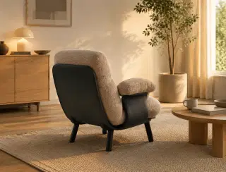 8115 Curved Lounge Chair 5