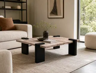 CJ-101 Square Coffee Table 2