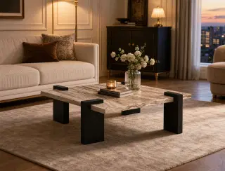 CJ-101 Square Coffee Table 3