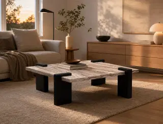 CJ-101 Square Coffee Table 4