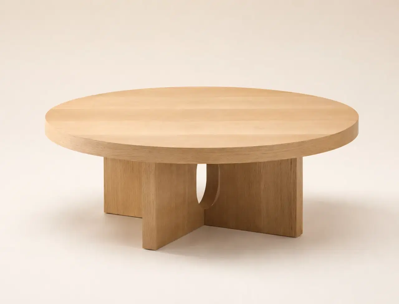 CJ-85 Light Oak Coffee Table