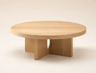 CJ-85 Light Oak Coffee Table 1