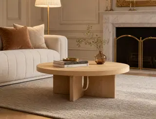 CJ-85 Light Oak Coffee Table 3
