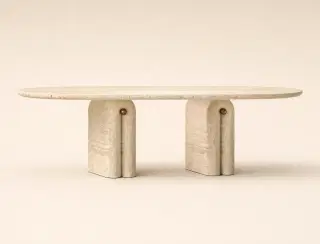 CT-32 Arched Dining Table 1