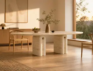 CT-32 Arched Dining Table 3