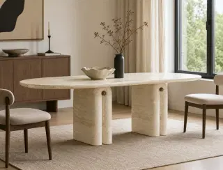 CT-32 Arched Dining Table 4