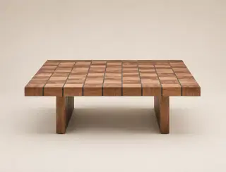 CJ-82 Checkerboard Coffee Table 1
