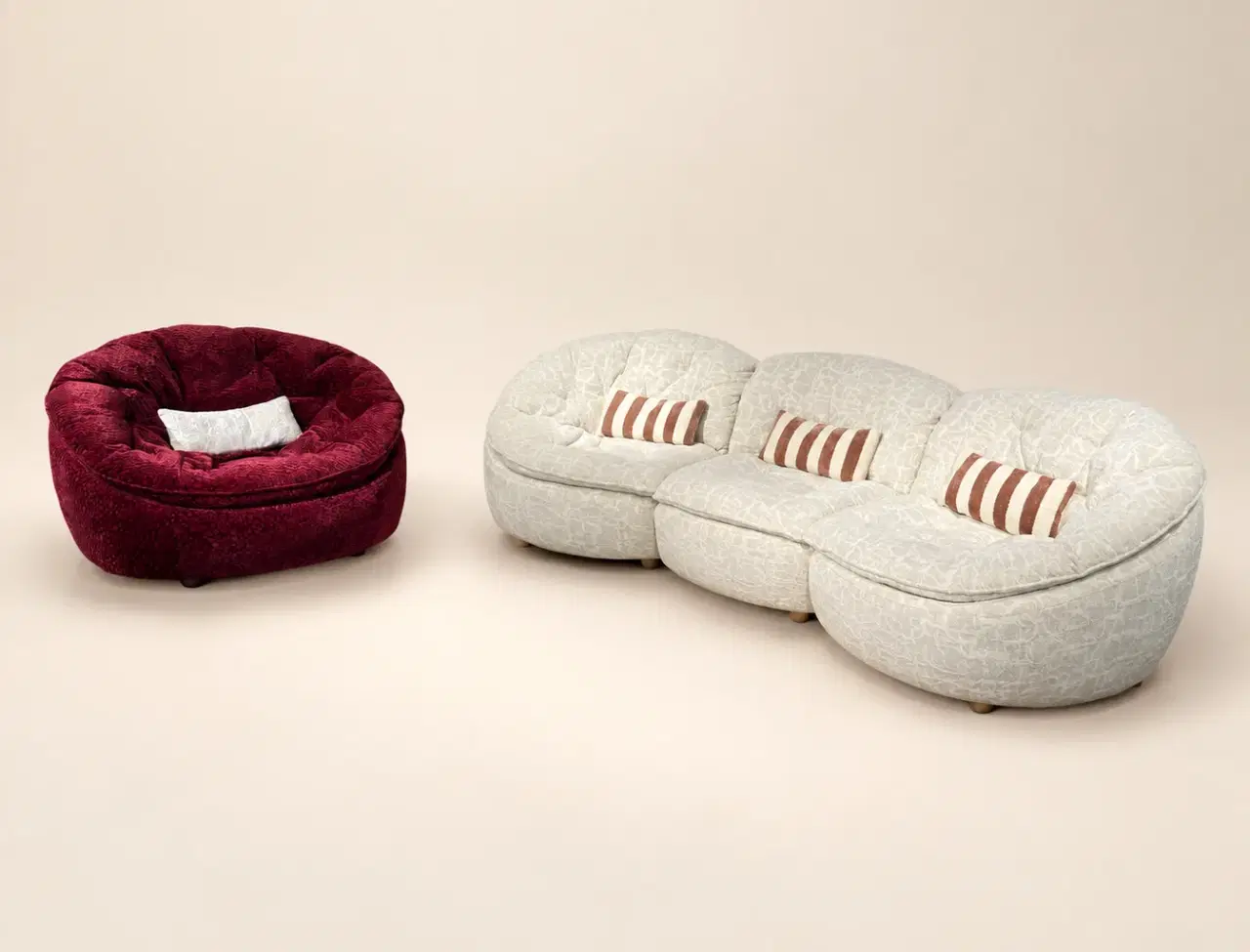 2613 Cloud Two-Seater Sofa