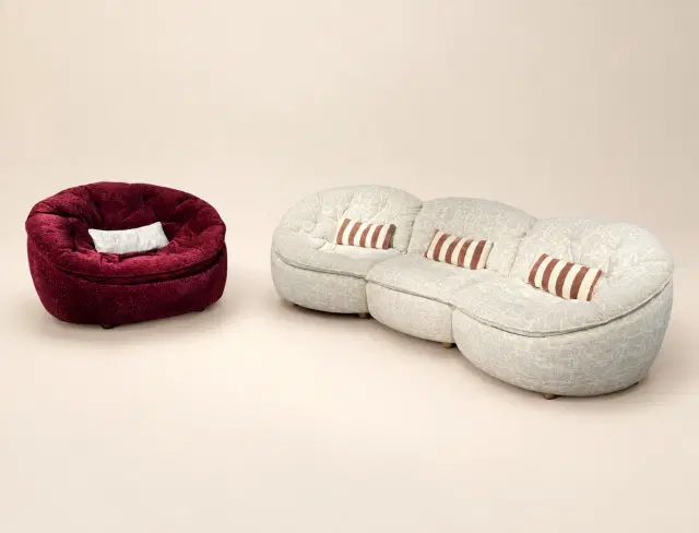 2613 Cloud Two-Seater Sofa