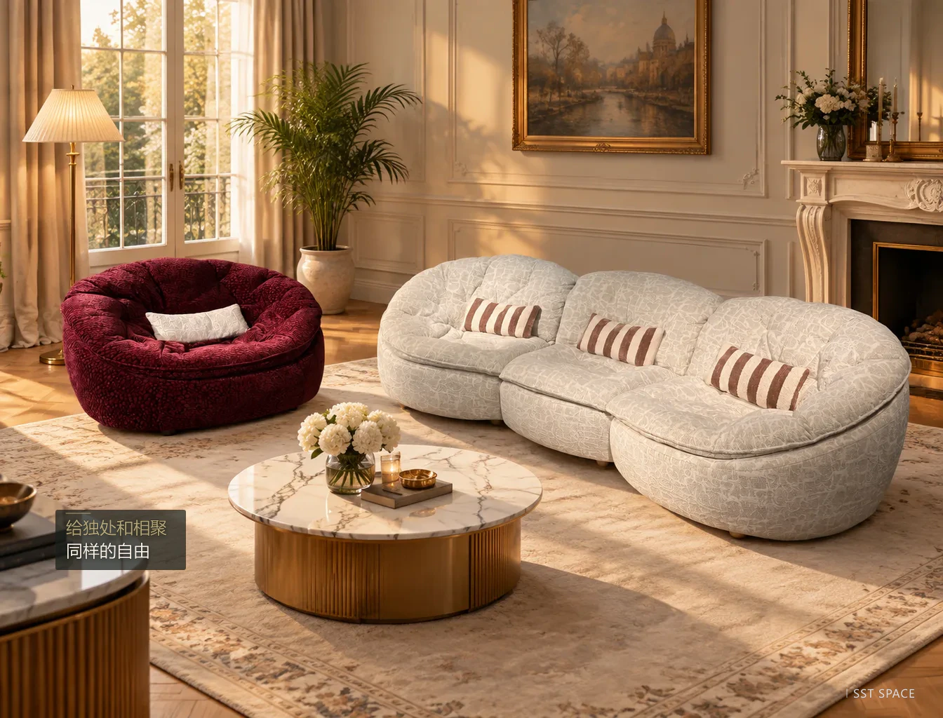 2613 Cloud Two-Seater Sofa 3