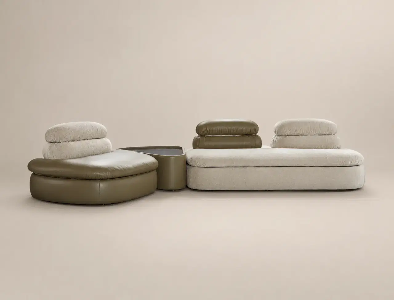 D8059 Layered Cloud Tea-Setting Sofa