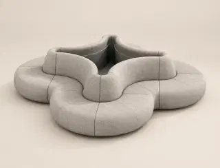 D6097 Cloud Bay Gathering · Circular Leisure Sofa 1