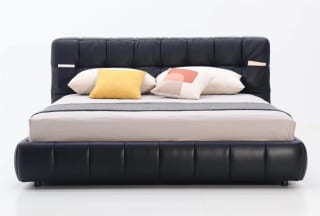 C101 Square Button-Tufted Bed 3