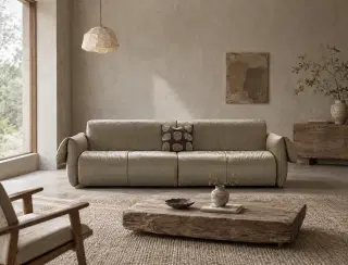 D9009 Mist Rock Cloud Retreat Three-Seater Sofa 4