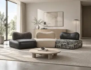 D9003 Eclectic Modular Sofa Set 3
