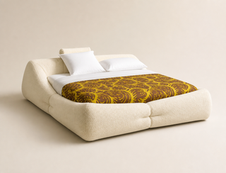 C116 Cassina Fabric Upholstered Bed 4