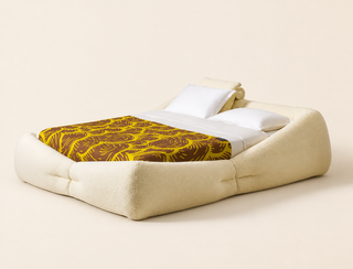 C116 Cassina Fabric Upholstered Bed 5