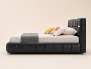 C101 Square Button-Tufted Bed 4