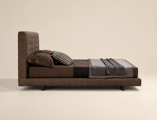 C026 Checkerboard Upholstered Bed 3