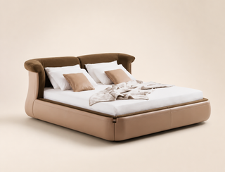 C105 Twin-Ear Upholstered Bed 2