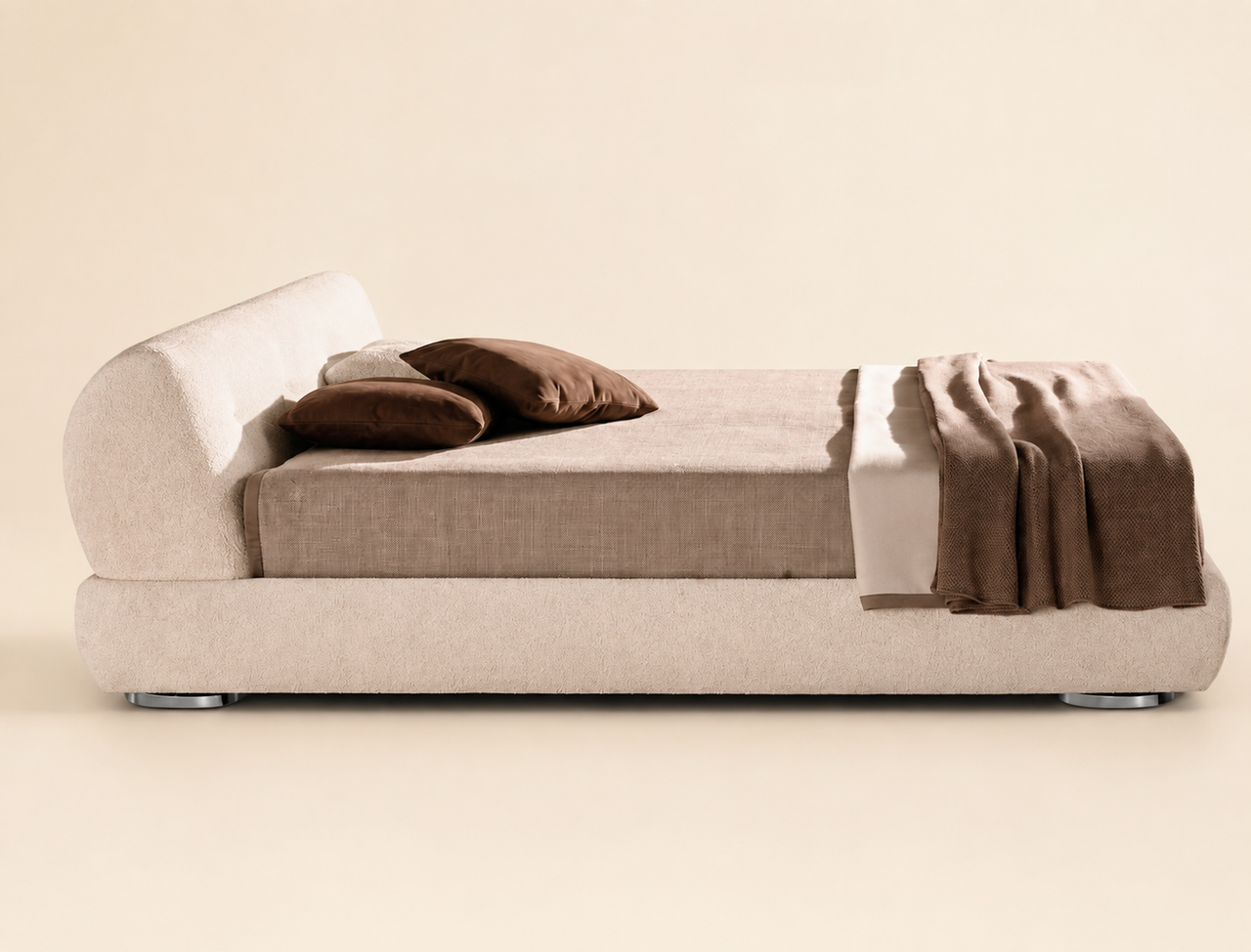 C027 Supermoon Upholstered Bed