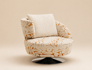 8093 Swivel Lounge Chair 1