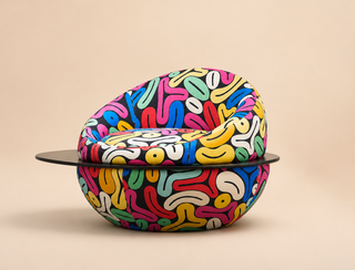 Star Planet Pop Art Lounge Chair 1