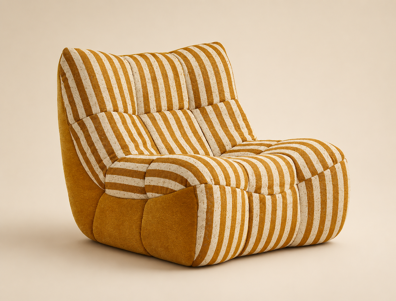 1892 Wheat-Wave Stripe Chair