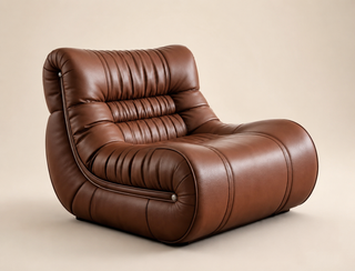 Original Chocolate Lounge Chair 1