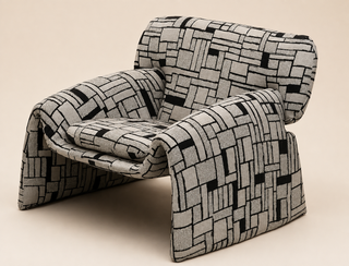 562 Geometric Chair 1